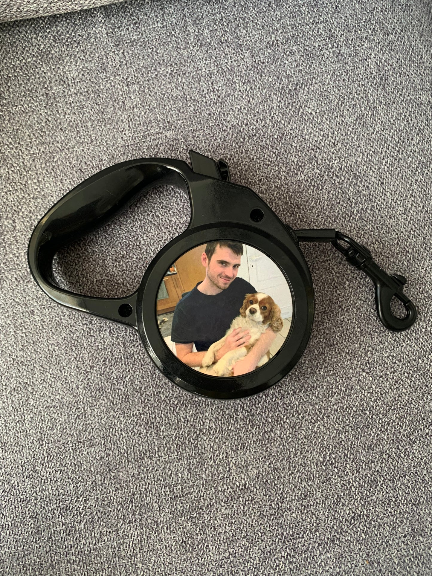 Hondenles met foto of tekst