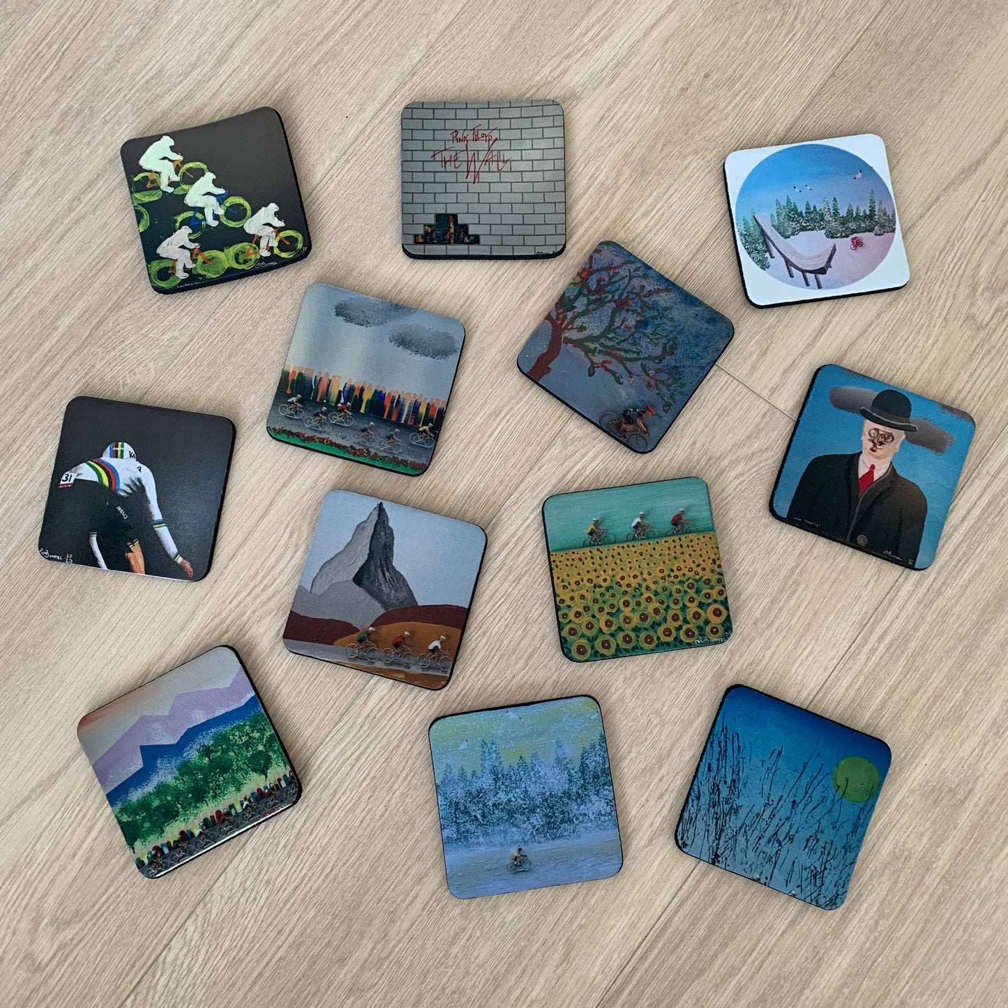 Onderzetter rubber met foto
