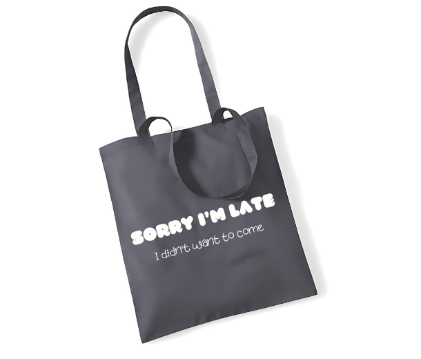 Totebag met tekst