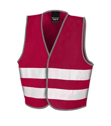 Veiligheidsvestje met tekst