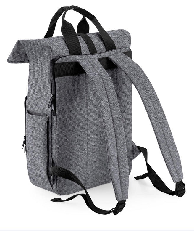 Matching rugzak laptoptas volwassene met lijntekening
