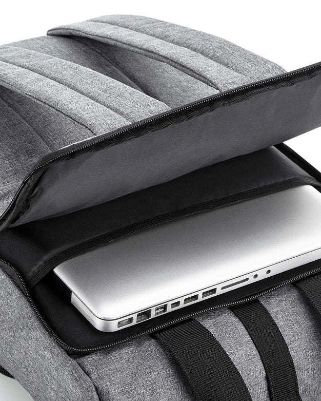 Matching rugzak laptoptas volwassene met lijntekening