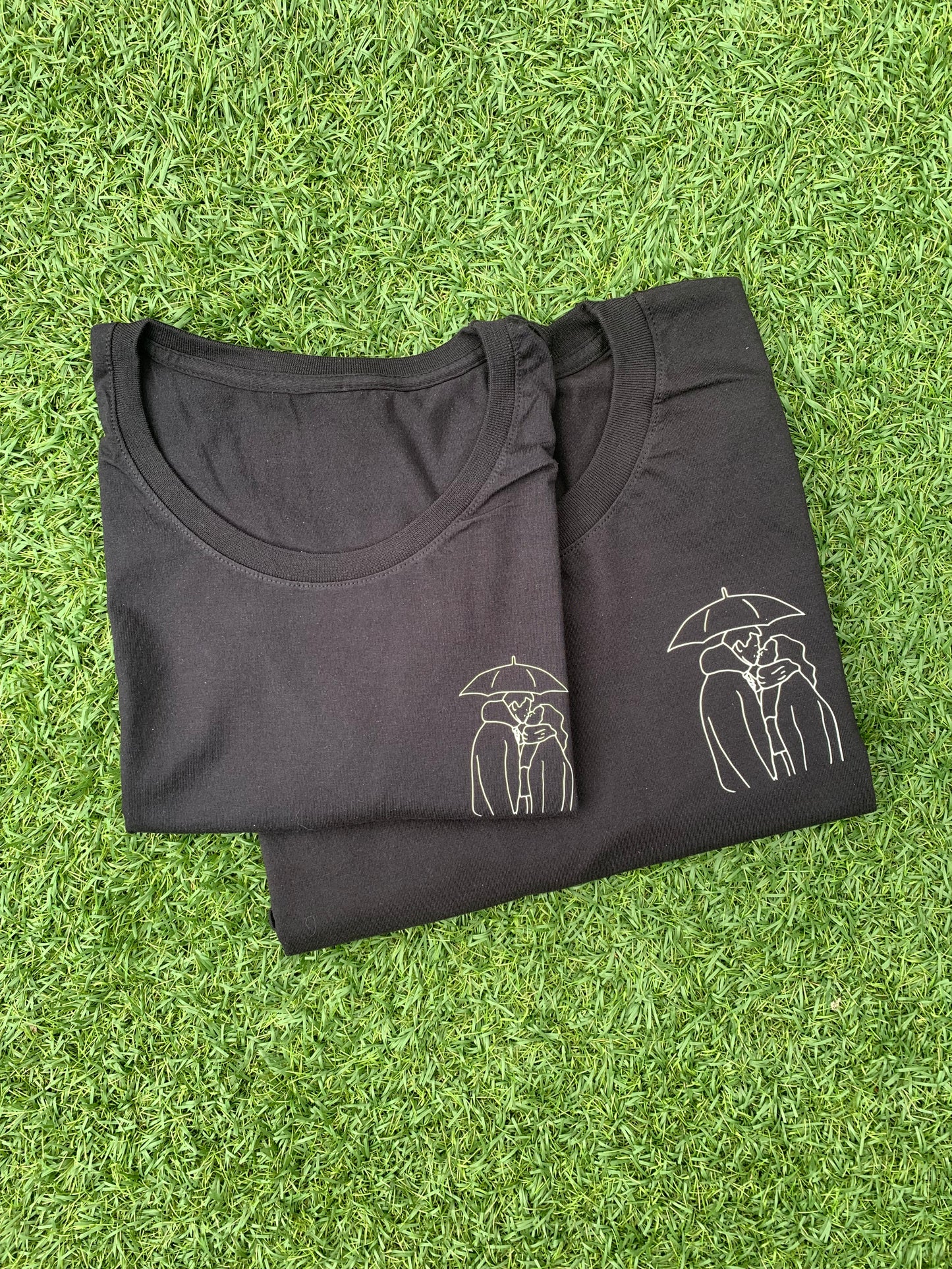 T-shirt vrouwen met lijntekening