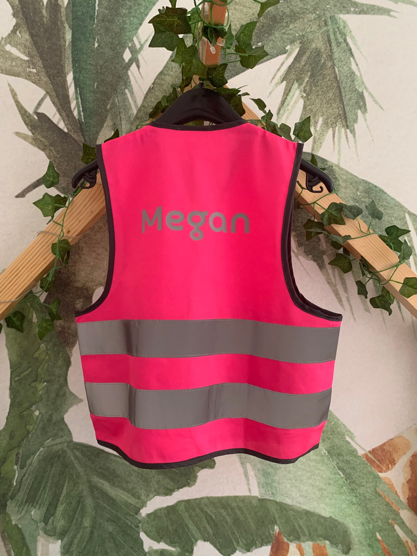 Veiligheidsvestje met tekst