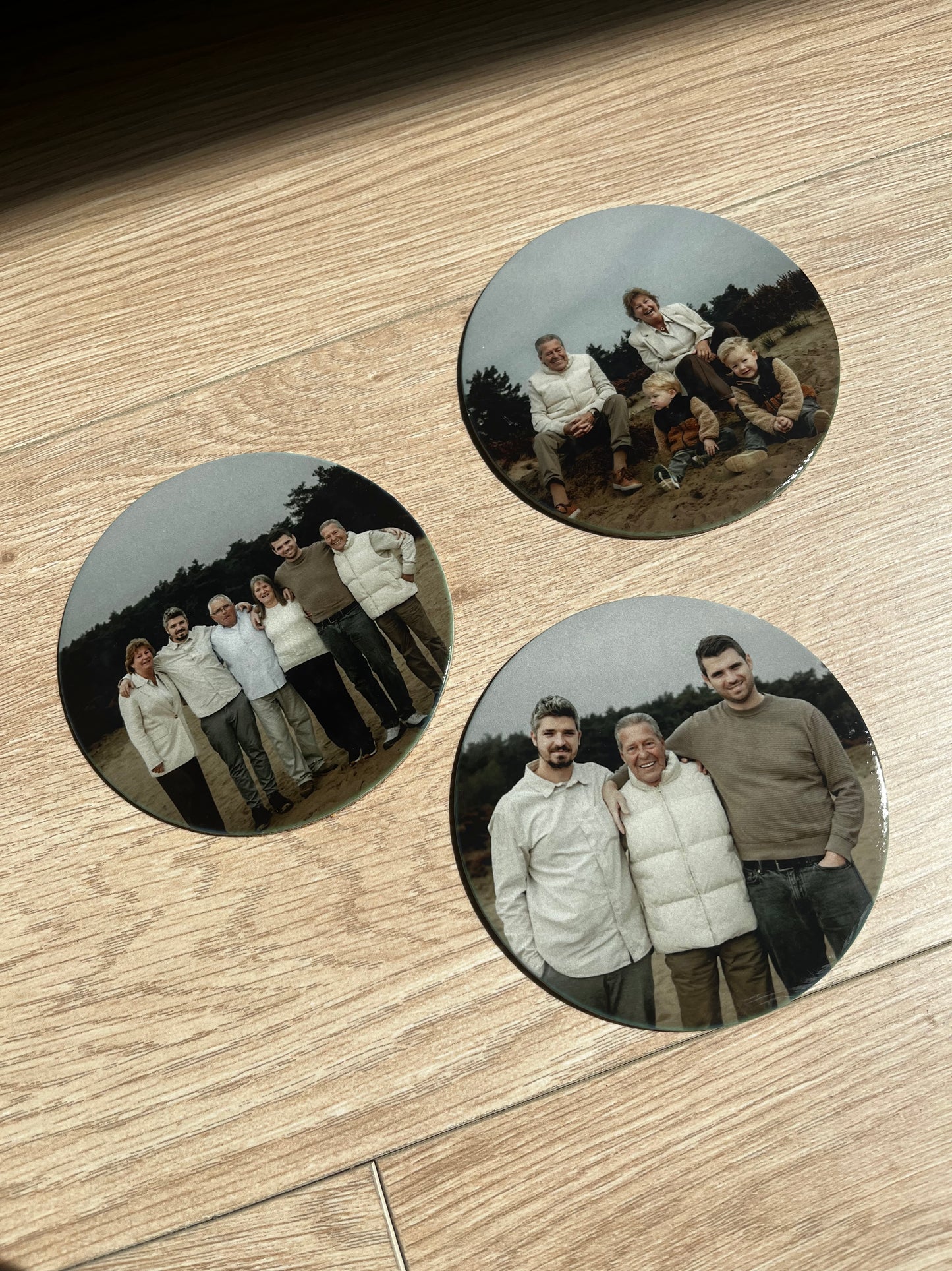 Onderzetter kurk met foto