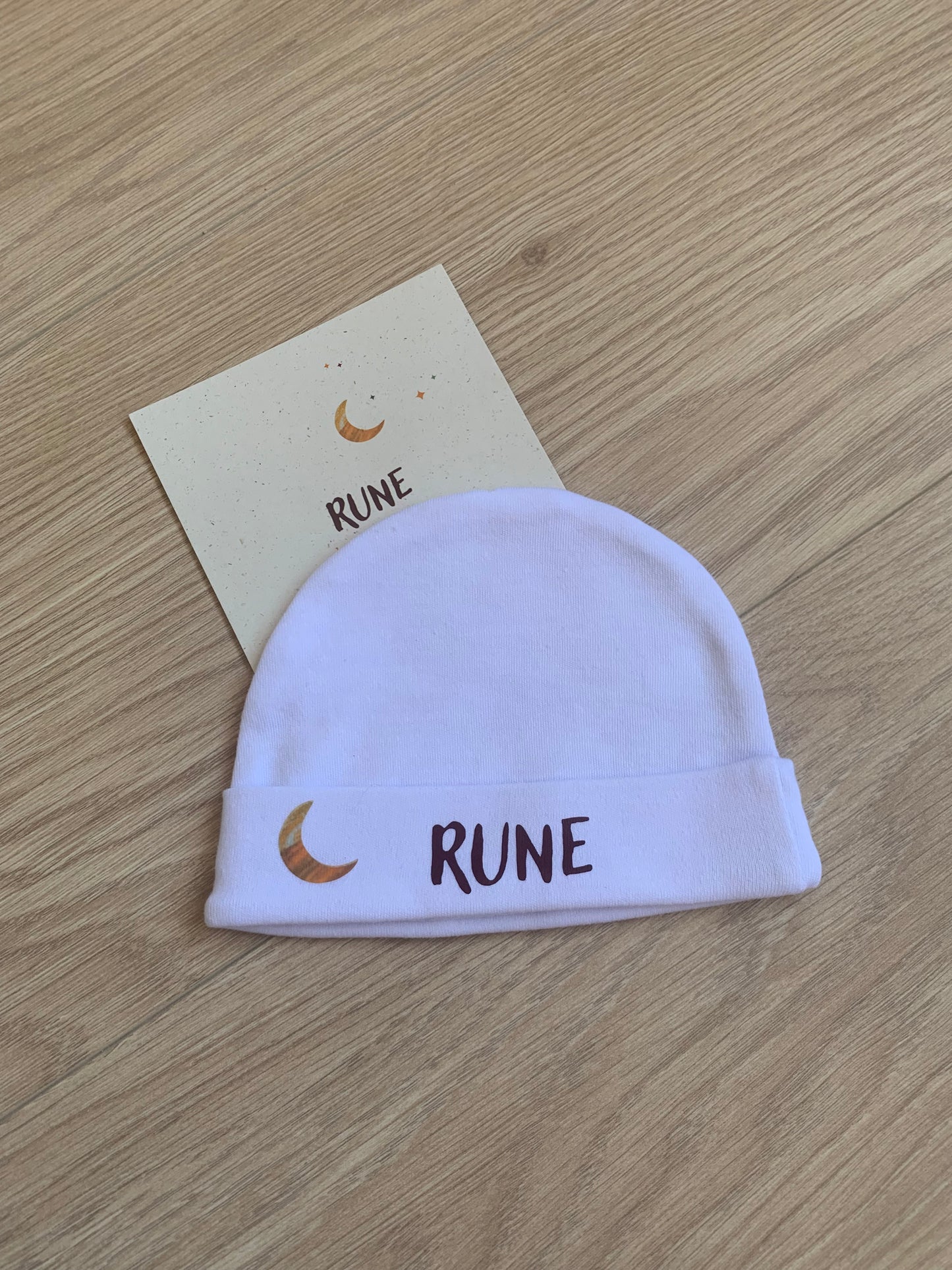 Babyset 5-delig met thema van geboortekaartje