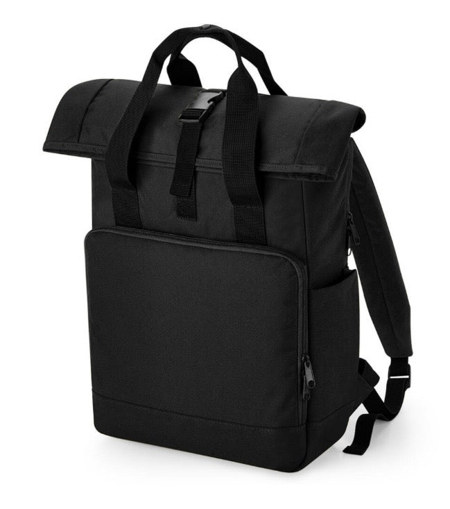 Matching rugzak laptoptas volwassene met lijntekening