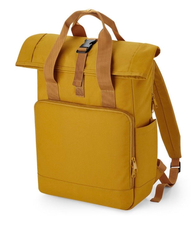 Matching rugzak laptoptas volwassene met lijntekening